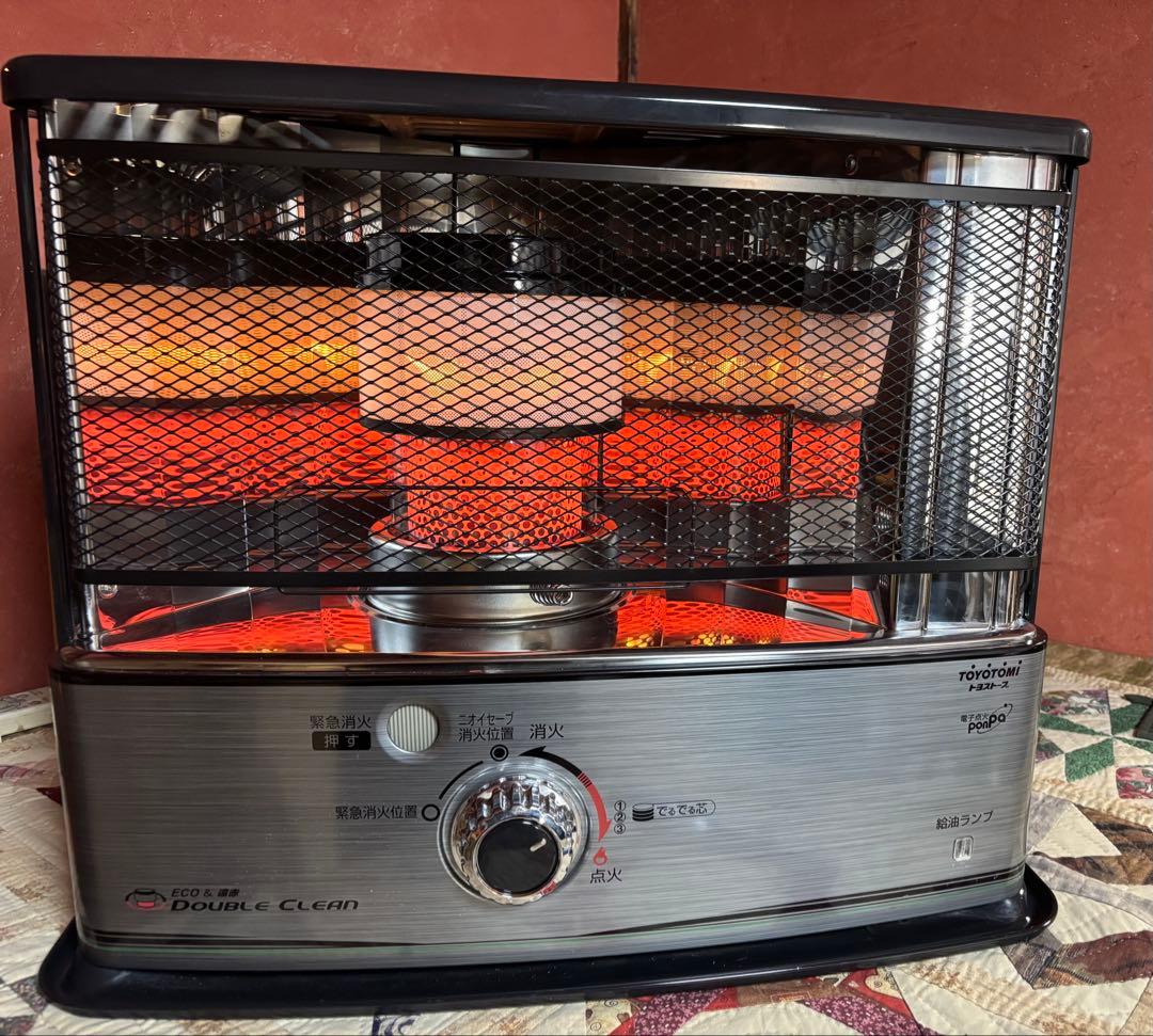 トヨトミ自然通気形解放式石油ストーブ NRC-W3616E4 2016年製