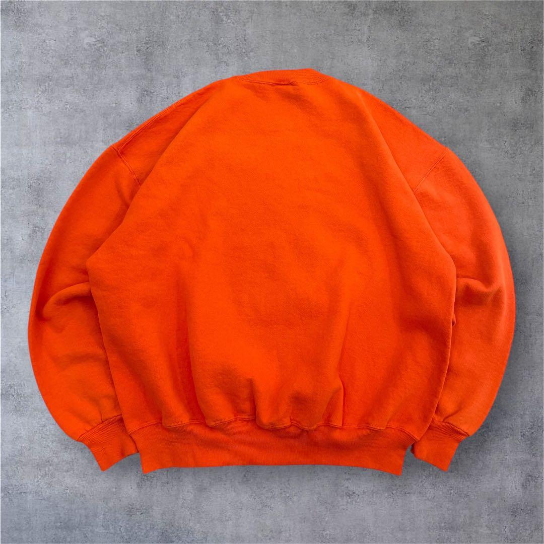 ラッセルアスレチック USA製 90sオレンジ スウェットXL レアカラー