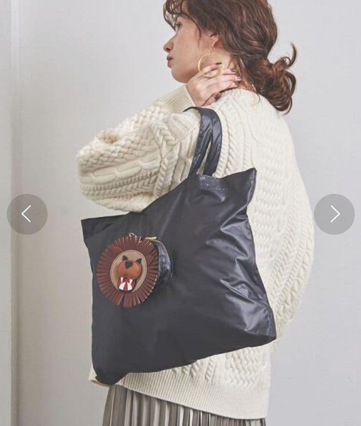 新品未使用★LUDLOWラドロー★アニマル　エコバッグ　ライオン