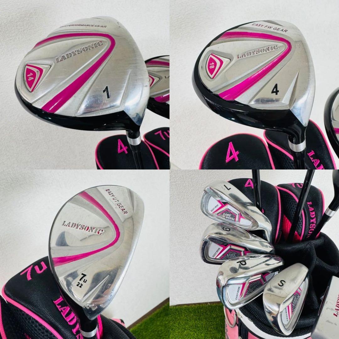 【初心者女性向け】Callaway LADYSONIC ゴルフクラブセット