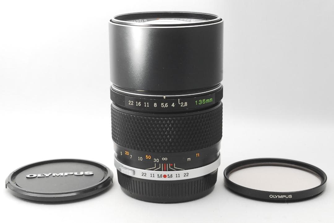 OLYMPUS OM-SYSTEM 135mm F2.8 望遠レンズ