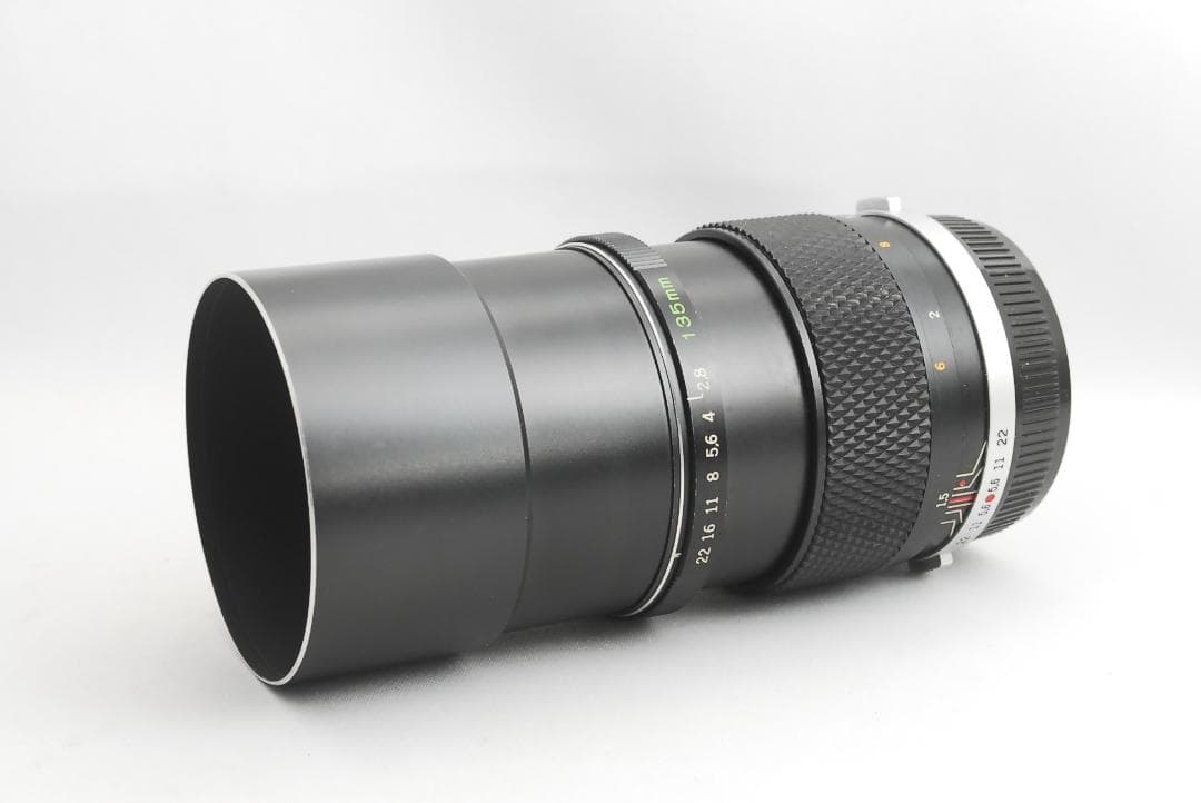 OLYMPUS OM-SYSTEM 135mm F2.8 望遠レンズ