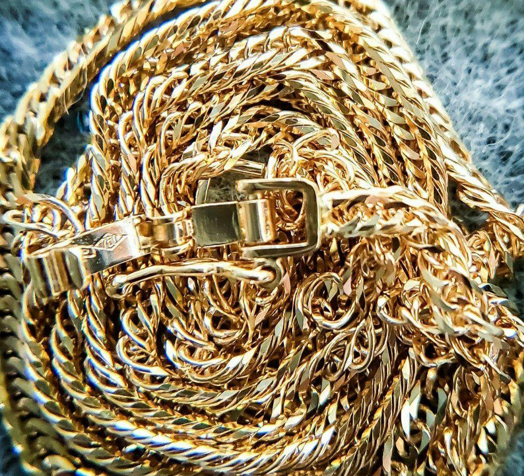 【18金12面トリプル❇ 新品❇】約7,7g 50cm✴喜平ネックレス❕証明書付