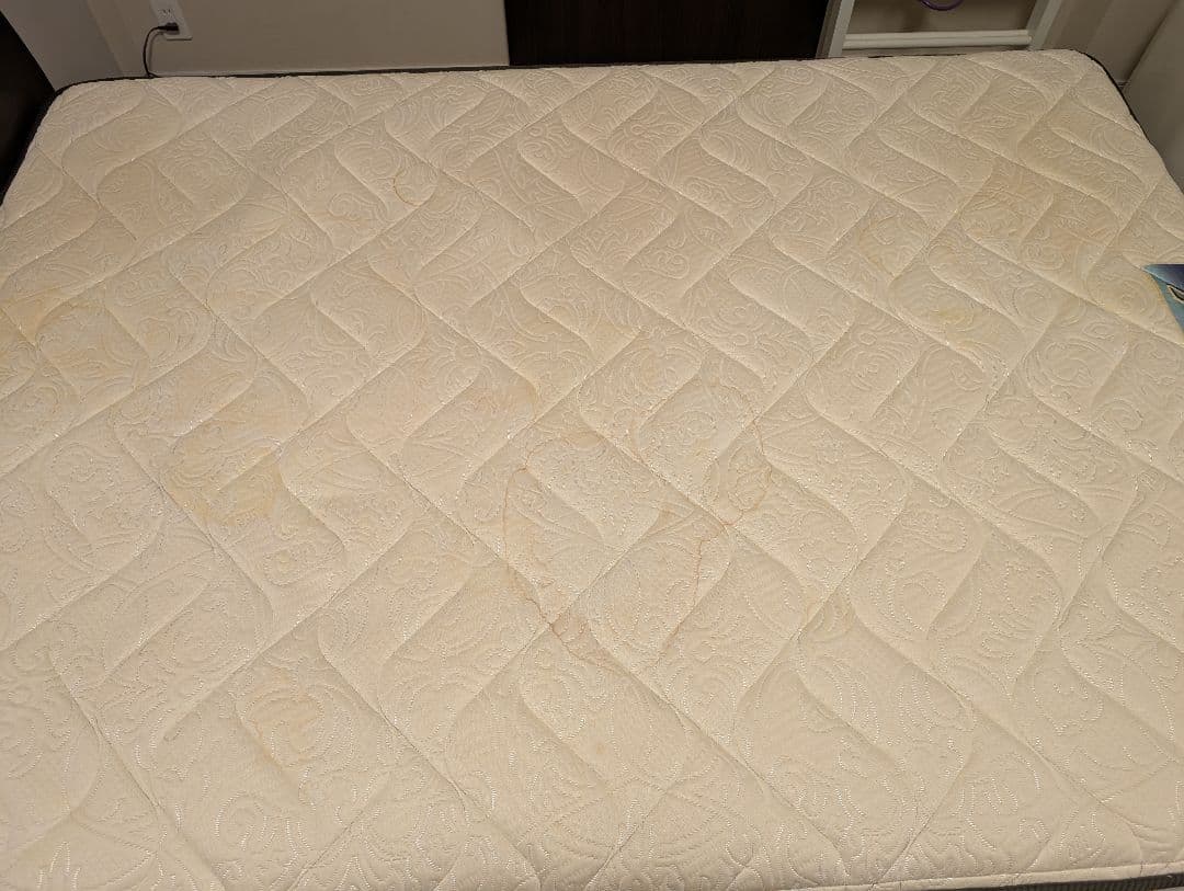 ダブルベッド　東京ベッド　フレーム、マットレスセット　引き取り限定