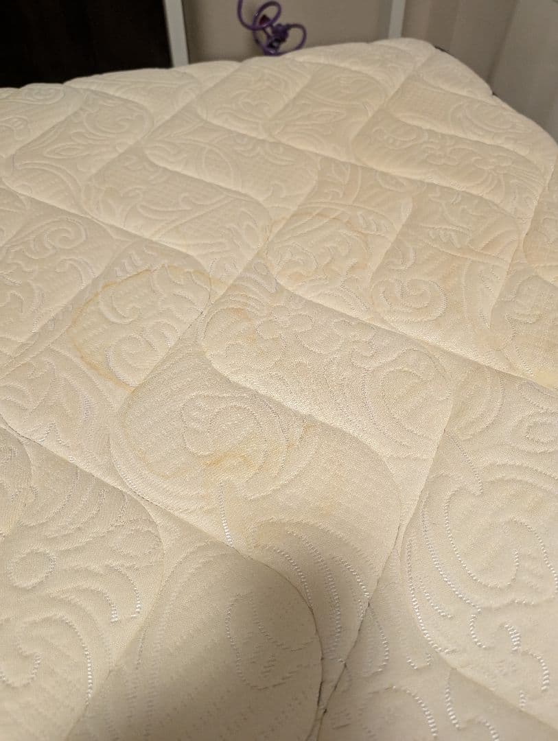 ダブルベッド　東京ベッド　フレーム、マットレスセット　引き取り限定