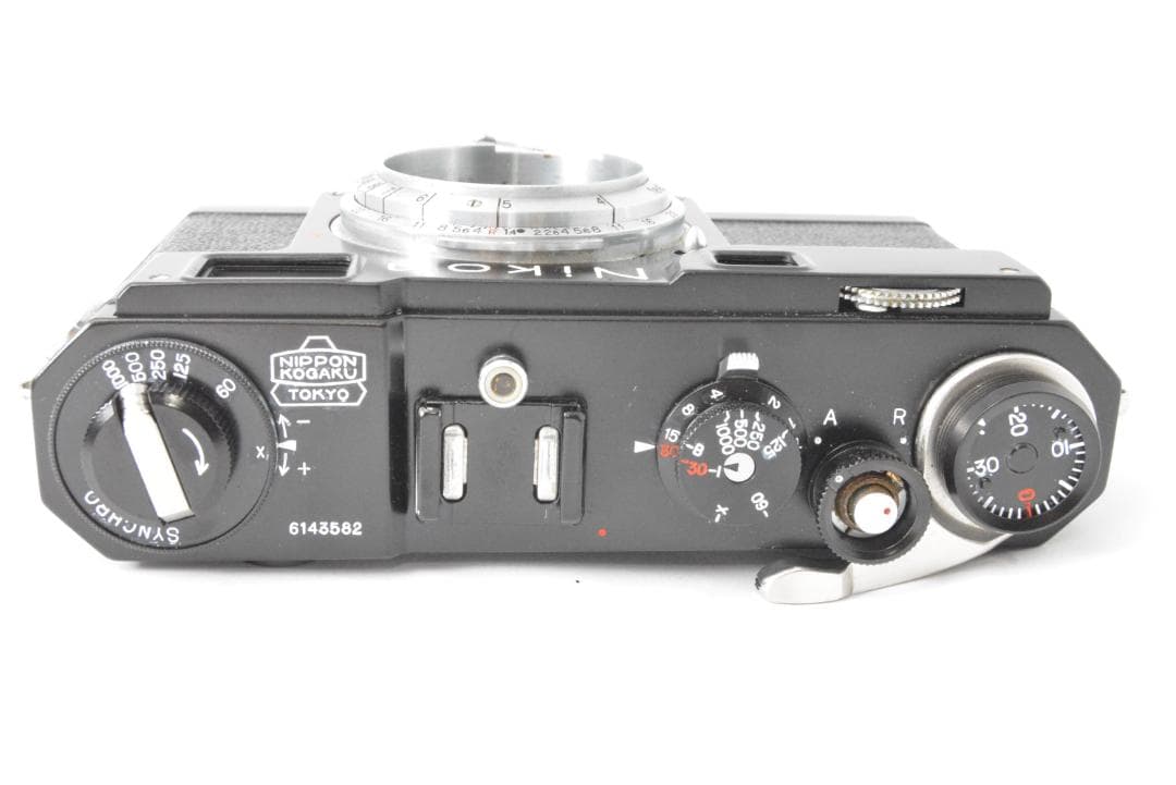 ≪激レア≫■美品■ニコン　Nikon S2 ブラック ボディ 後塗り