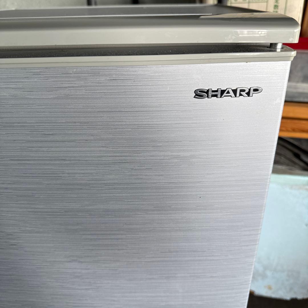 SHARP シルバー 冷蔵庫 二段式2019年製