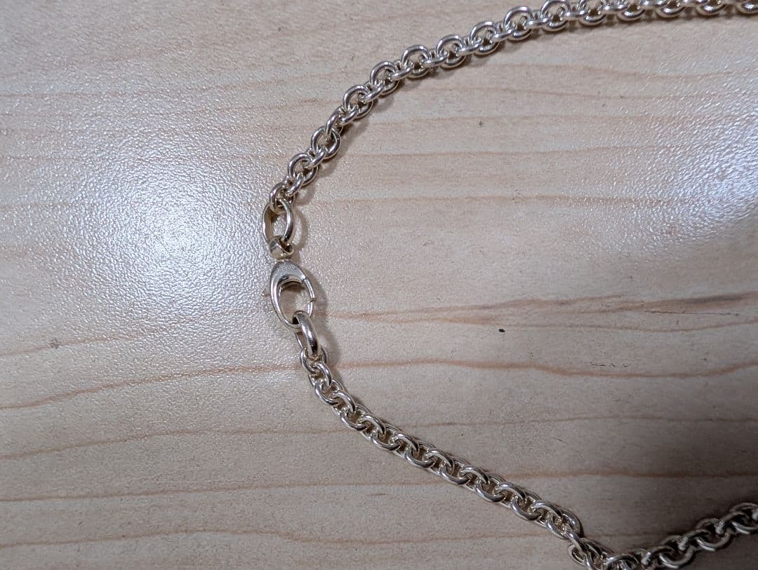 ma　GUCCI シルバー ロゴネックレス