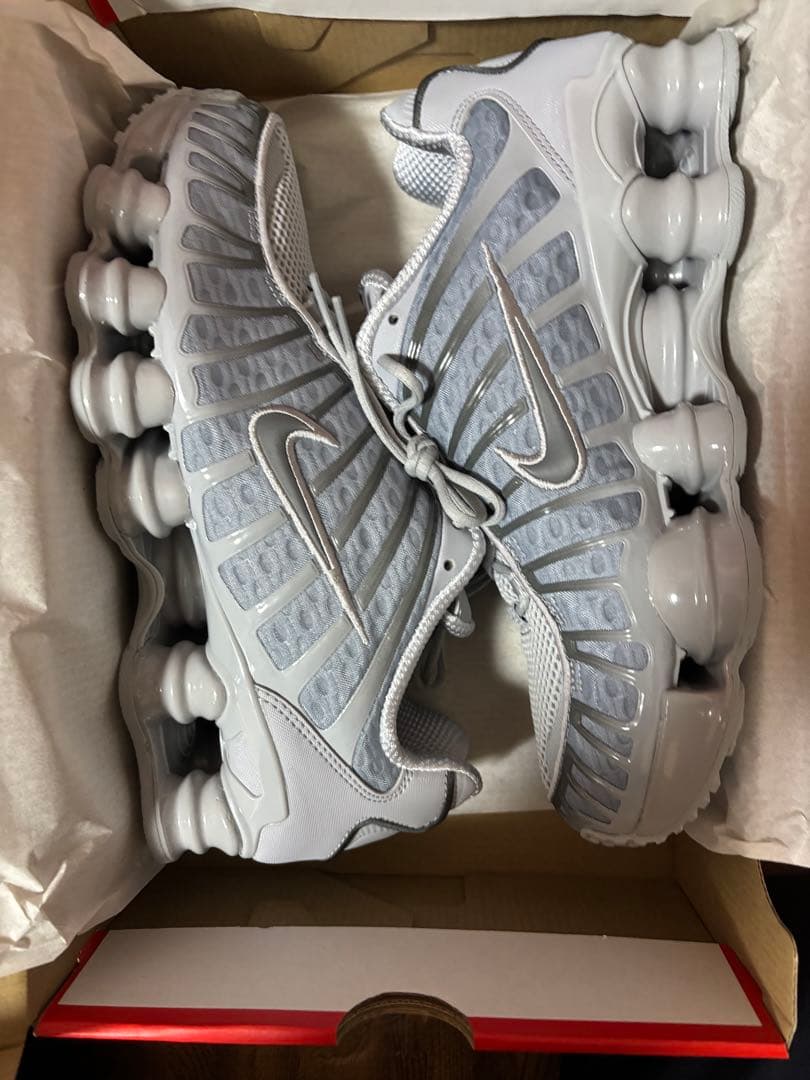 元箱なし26 Nike Shox TL \"Wolf Grey\"