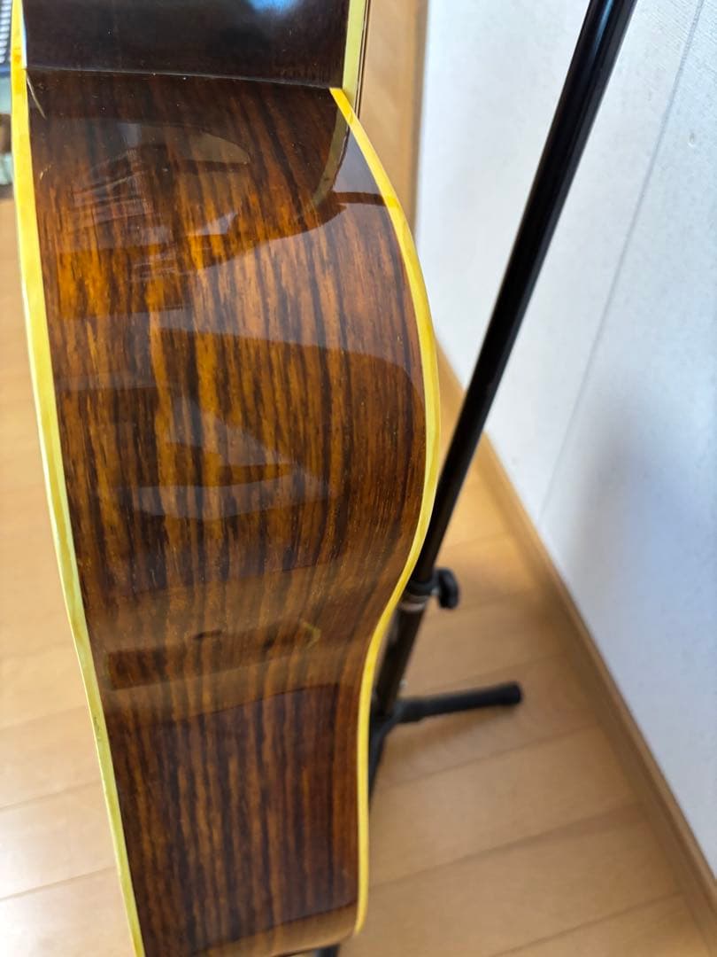 程度上々々❗️レア‼️初期型　大文字ロゴCAT'S EYESアコギCE400調整済！