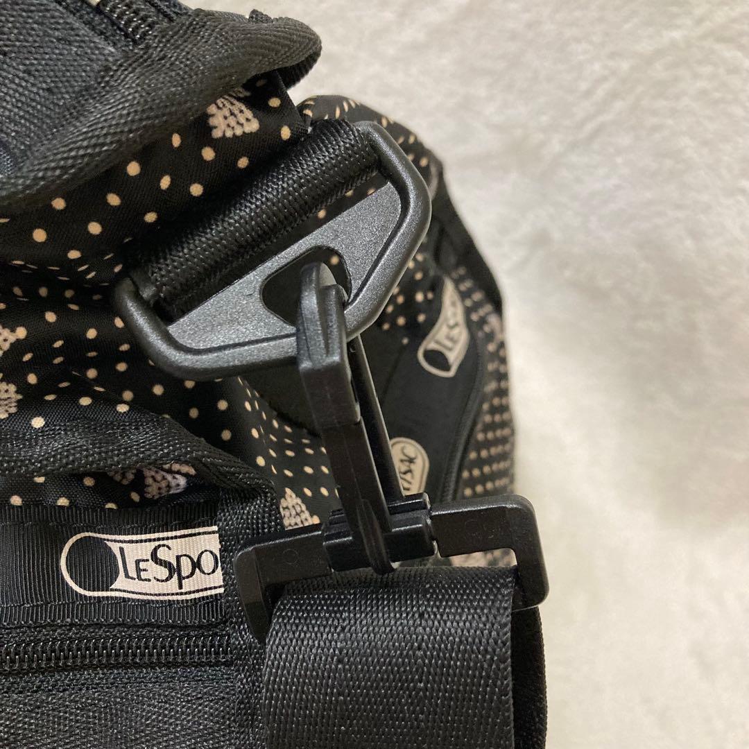 【極美品】LeSportsac レスポートサック ボストンバッグ リボン柄