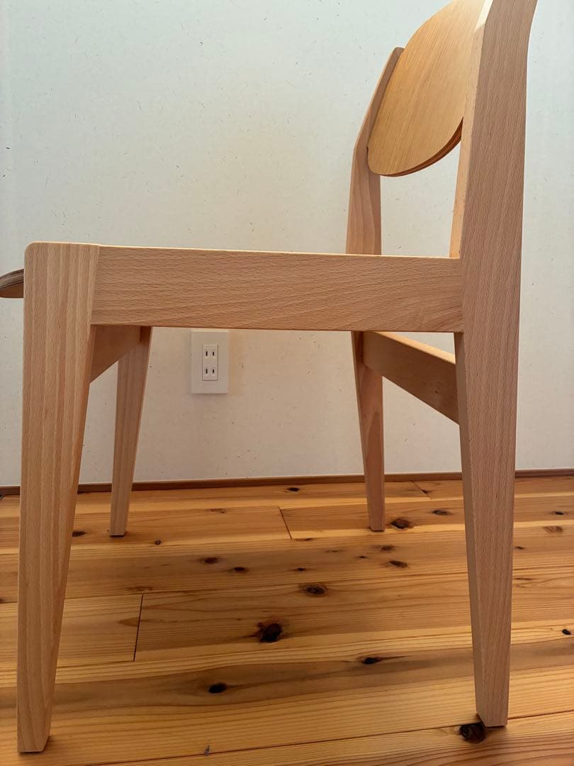 天童木工　水之江忠臣　ブックチェア　図書館椅子