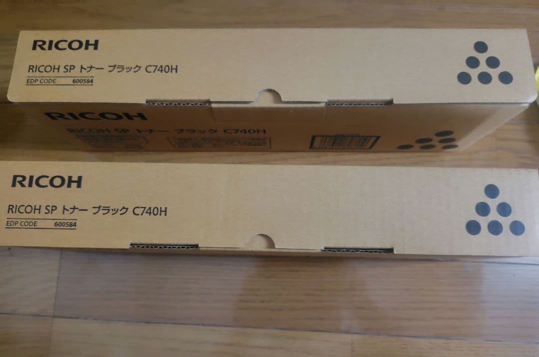 RICOH SP リコー トナーカートリッジ C740H ブラック　2本