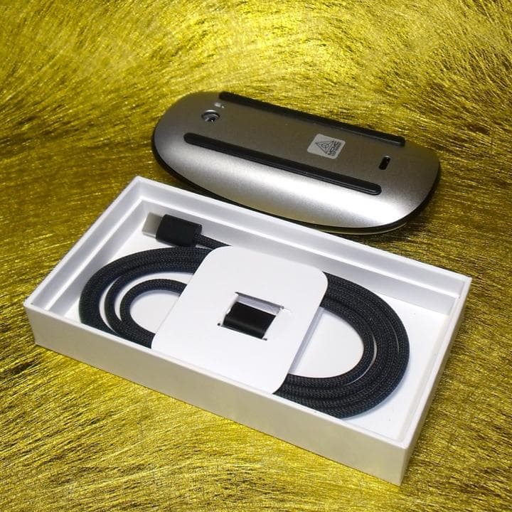 Magic Mouse(USB-C) A3204-black最新マジックマウス黒