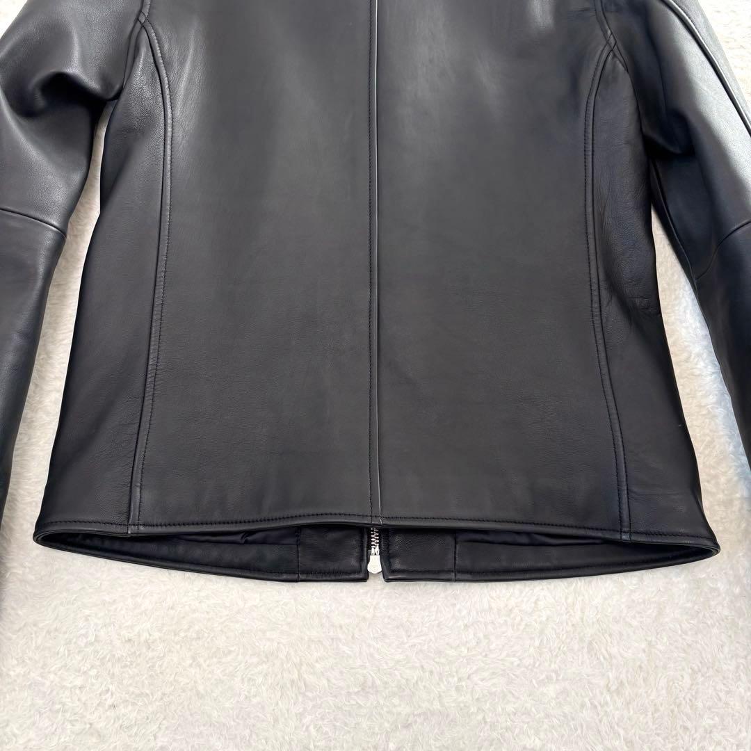 ジャーナルスタンダード シングルライダースジャケット 羊革 ブラック