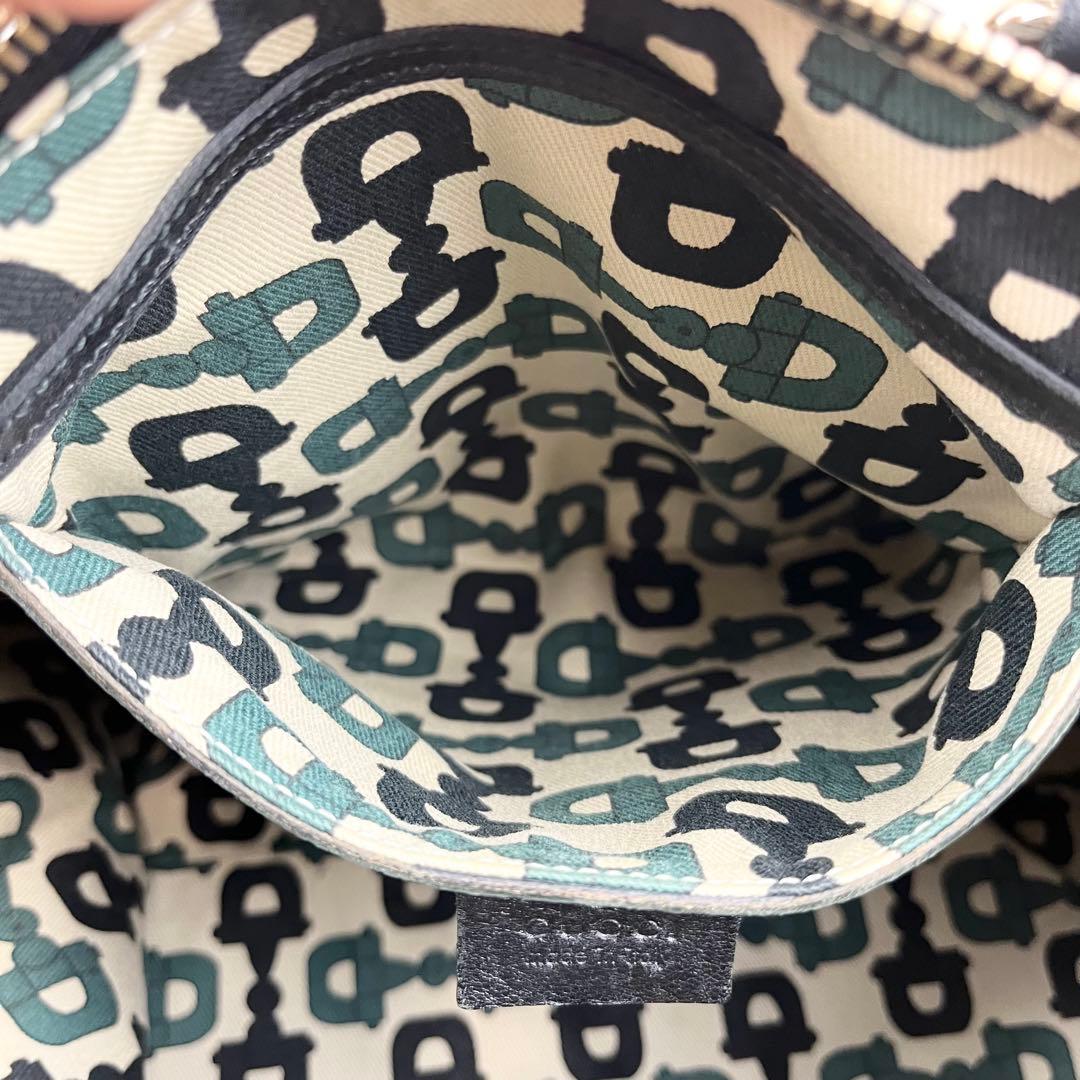 【美品】GUCCI グッチシマ ボストンバッグ ブラック 付属品完備