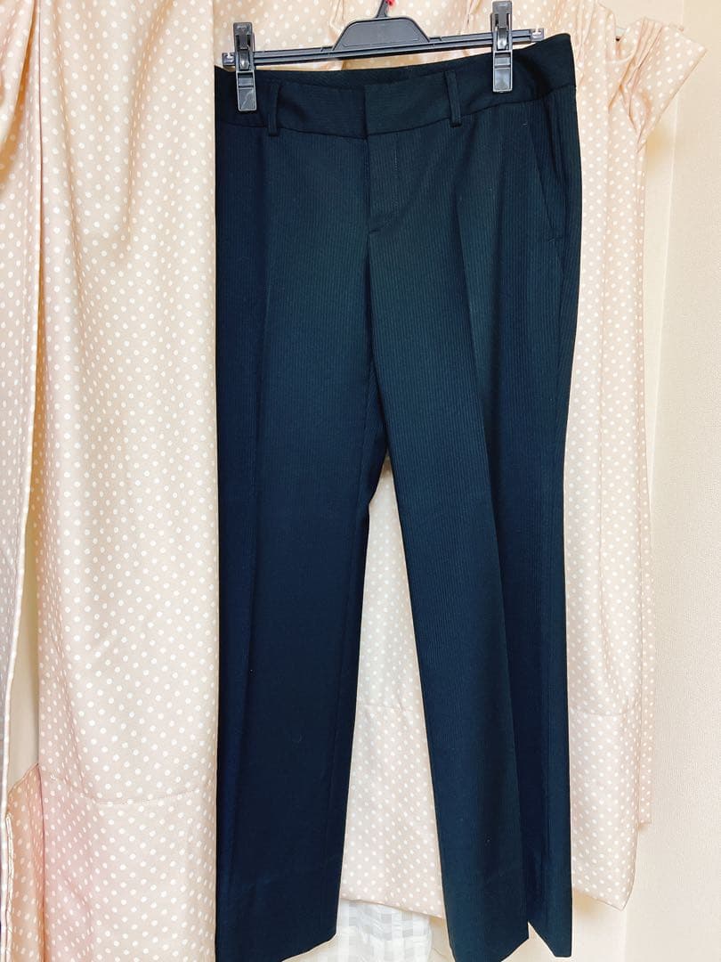 UNTITLED ストライプビジネスパンツスーツ　サイズ3 ほぼ未使用