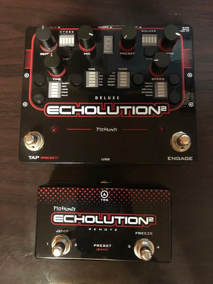 Pigtronix Echolution 2 Deluxe + Remote