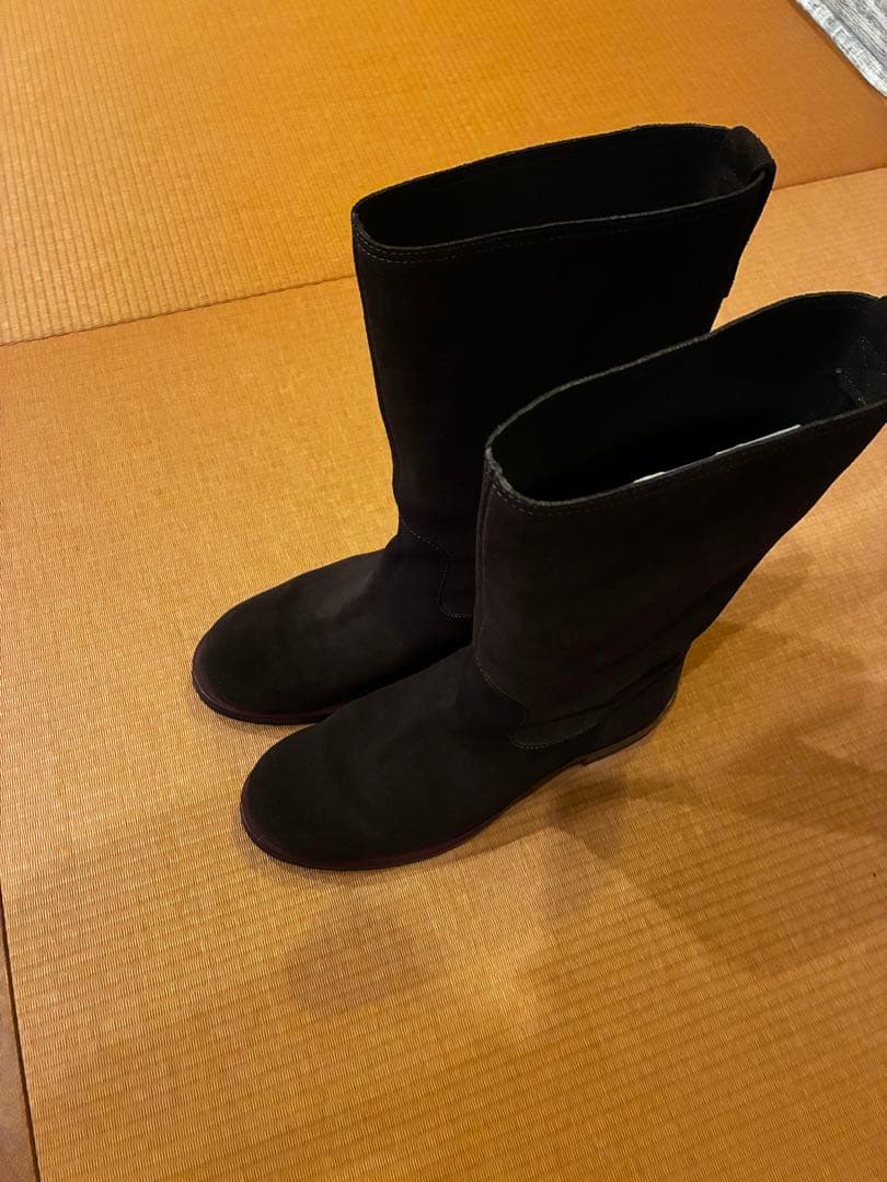 JIL SANDER　スエード ロングブーツ