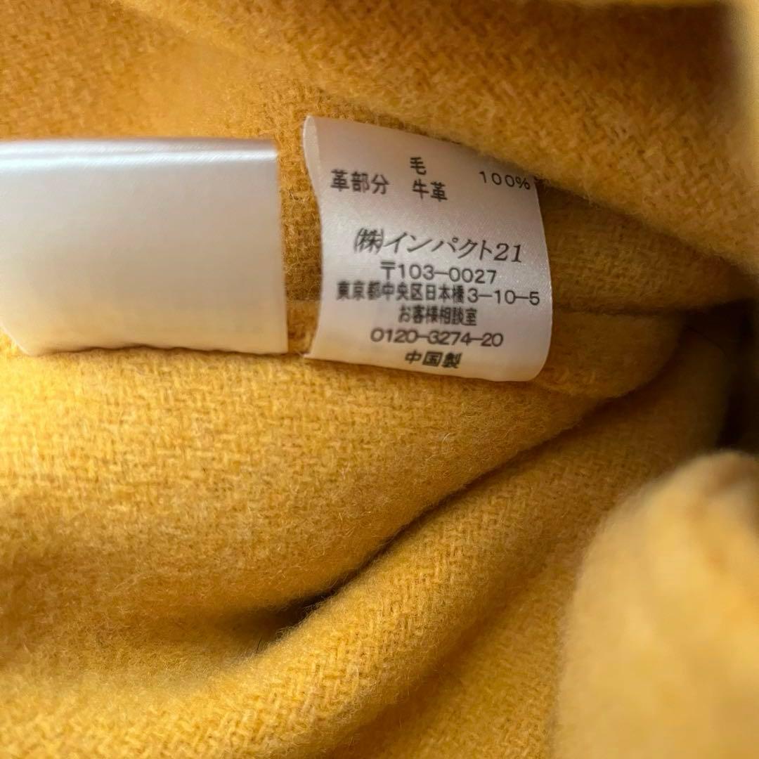 ラルフローレン レディース ダッフルコート ロング丈 フード付 イエロー黄