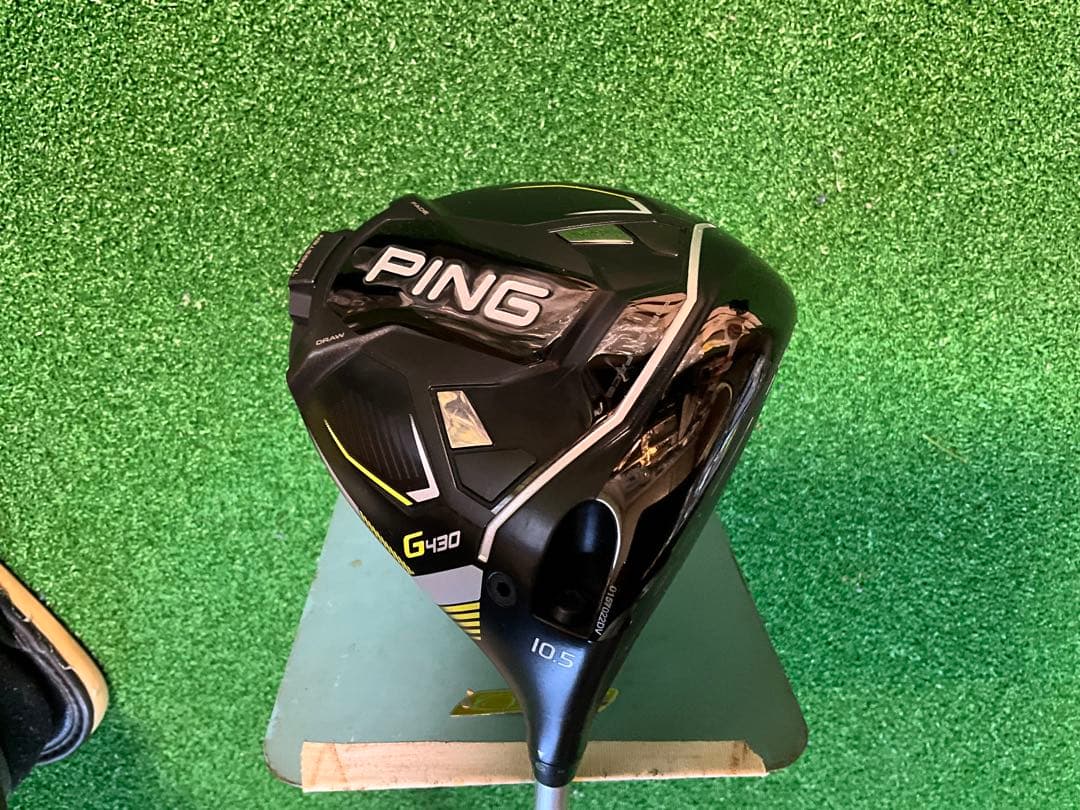 【超美品】PING G430MAX 10.5° ドライバー　純正カスタムシャフト