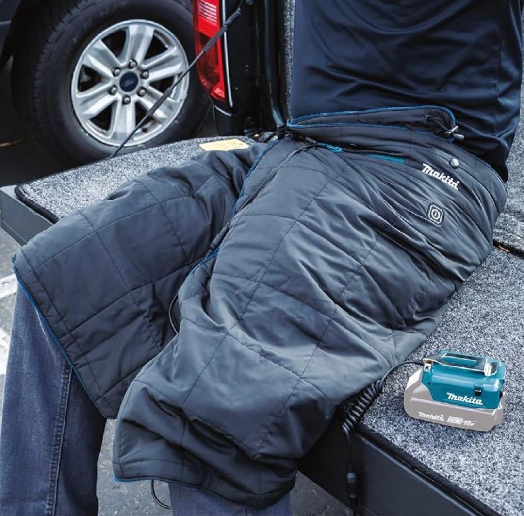 マキタ 充電式暖房ひざ掛け、ジャケット セット