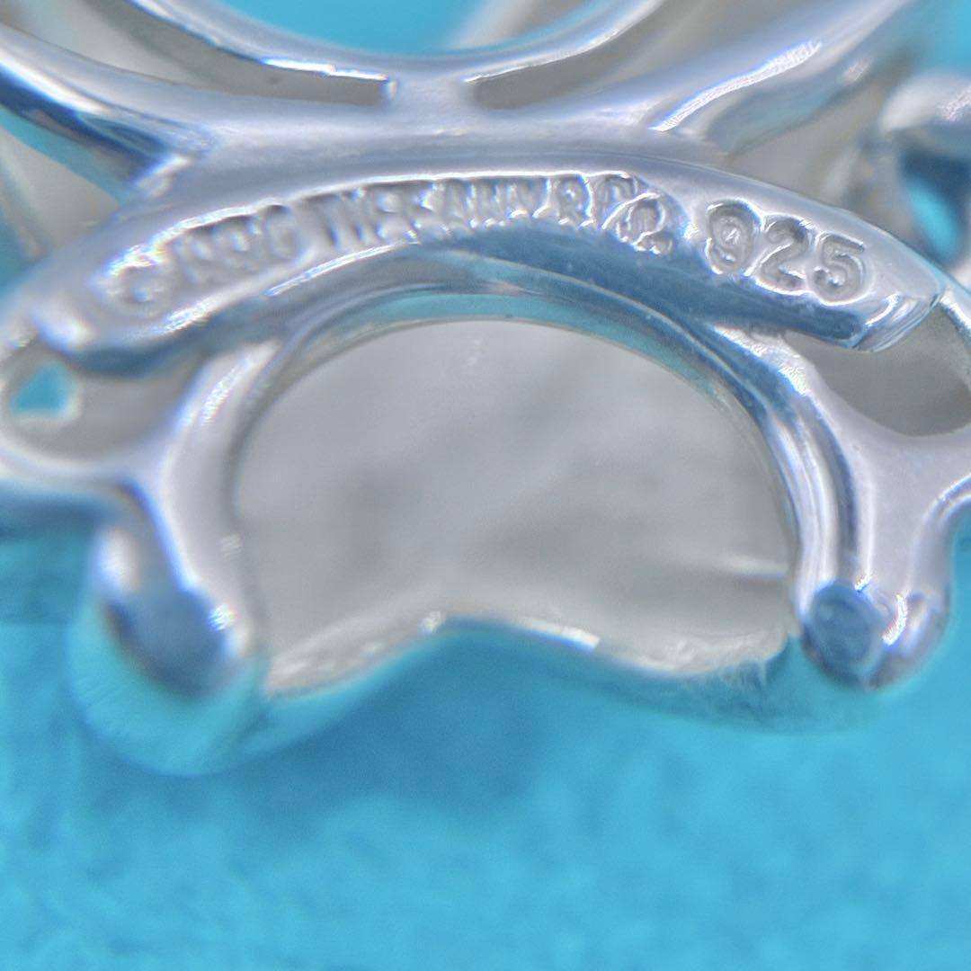 【極美品】ティファニー シグネチャークロス ネックレス 925 社外チェーン