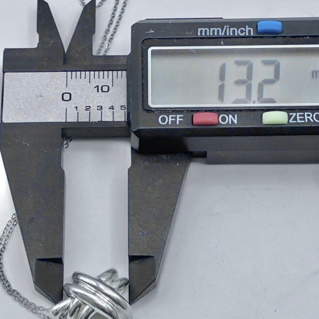 【極美品】ティファニー シグネチャークロス ネックレス 925 社外チェーン