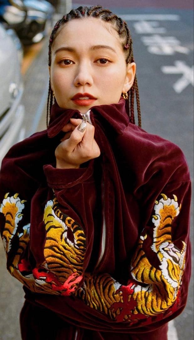 wackomaria 虎VELOUR VIETNAM JACKETブラック XL