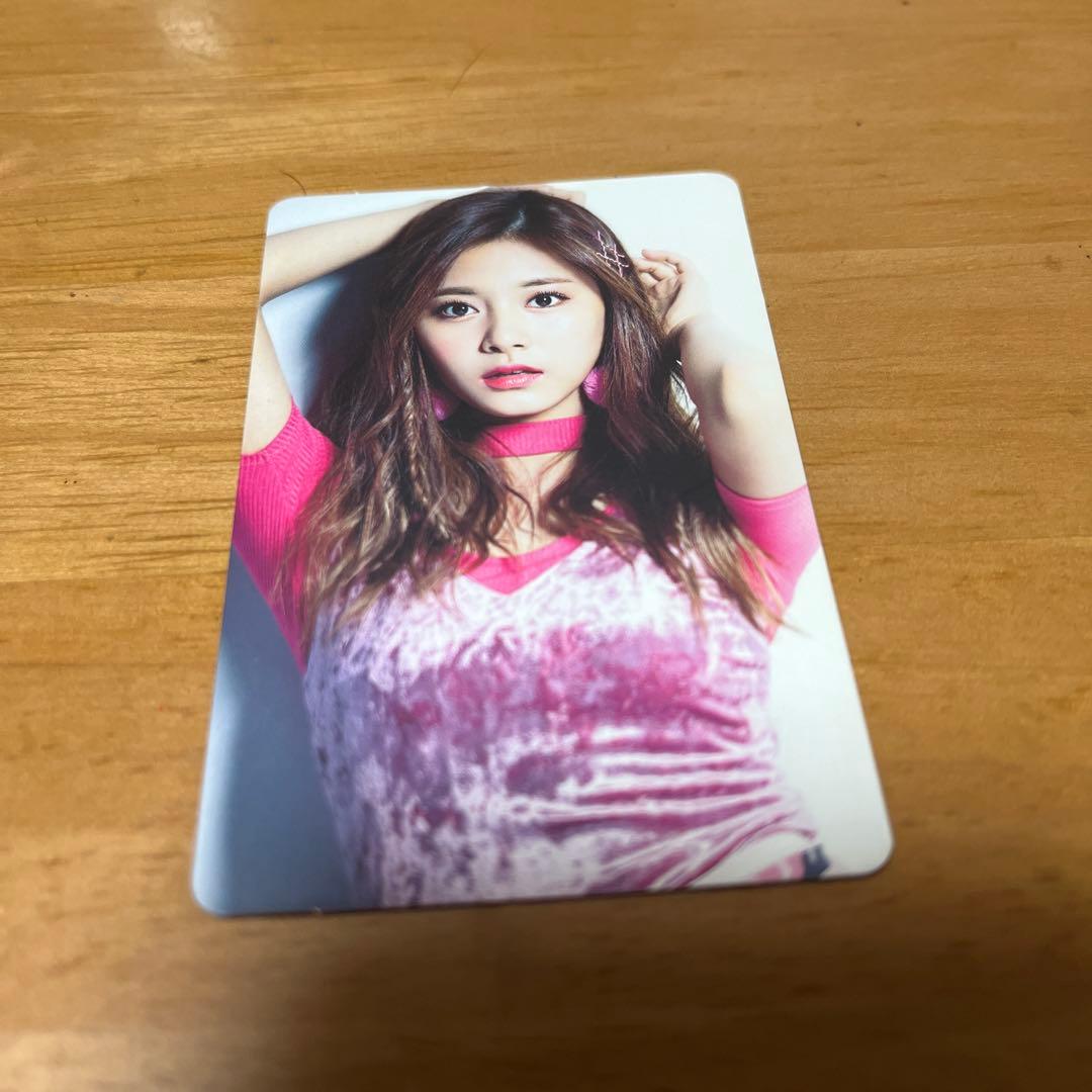 TWICE tzyu 握手会カード ピンク