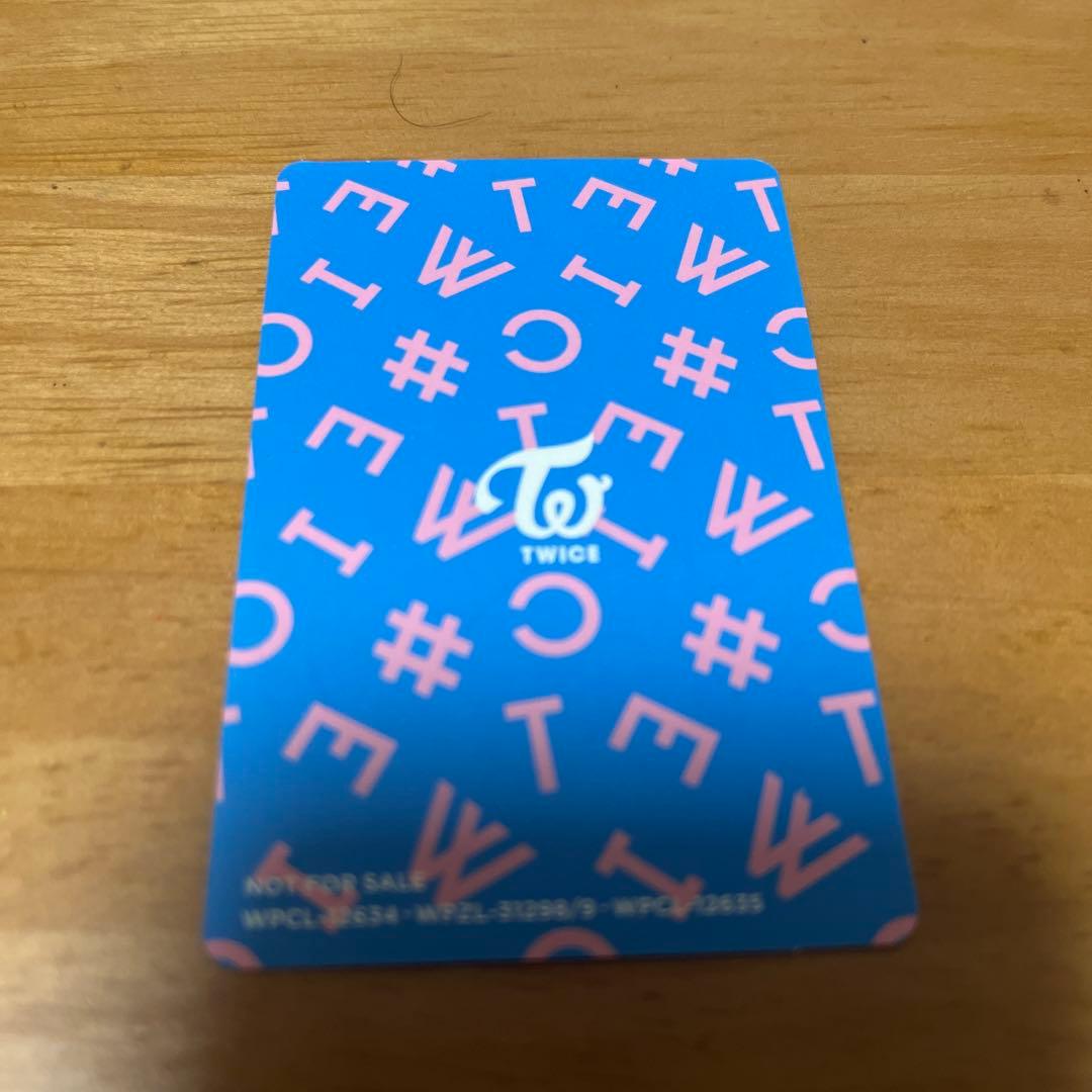 TWICE tzyu 握手会カード ピンク