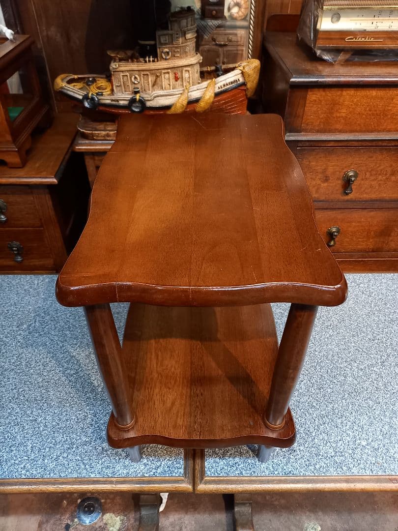 花！　様売約済　コロニアル　ウッド　サイド　オープン　ラック　２段