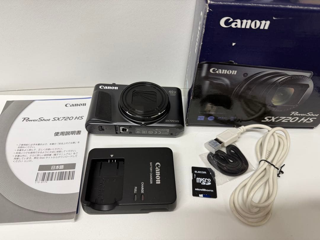 [光学40倍][動作確認済み]Canon PowerShot SX720 HS
