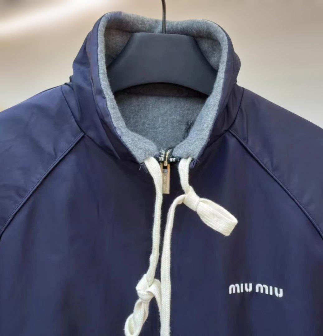 MIU MIU 25SS リバーシブル フリースジャケット