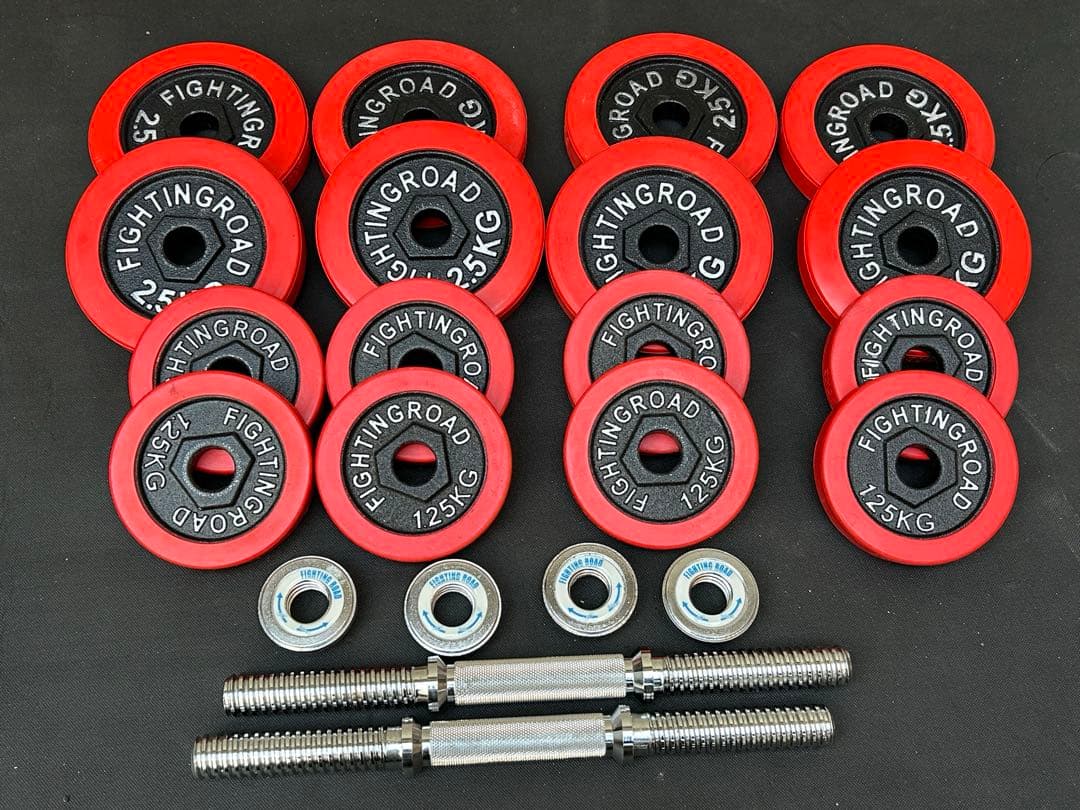 ファイティングロード　ダンベル　約17.5キロ　2個セット