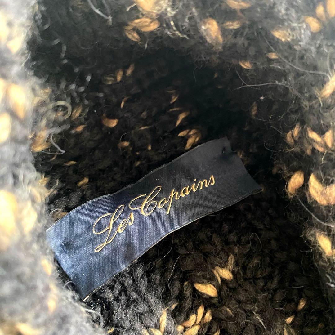 高級感✨ イタリア製 レコパン カウチンセーター ダブルブレスト アルパカ混