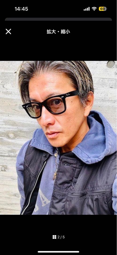 Derby of San Francisco Vest Black×Gold美品