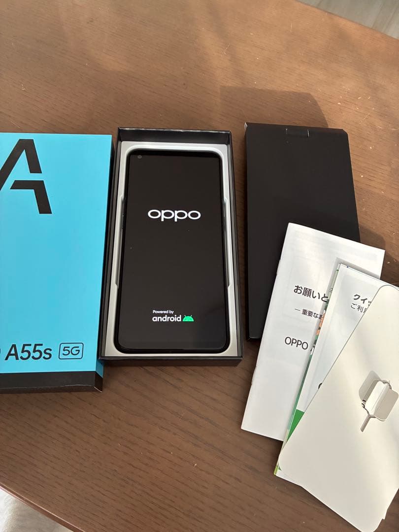 OPPO A55s 5G ブラック 本体