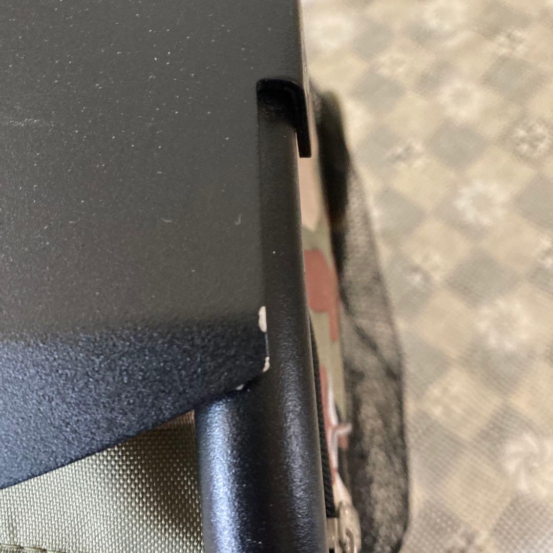 ズーカZUCA 座れるキャリーバッグ カモフラージュ柄 キャリーカート 35L