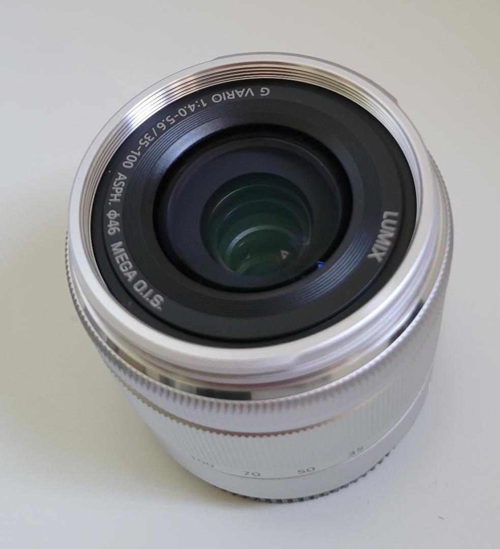 パナソニック 望遠レンズ LUMIX G 35-100mm フィルター付き