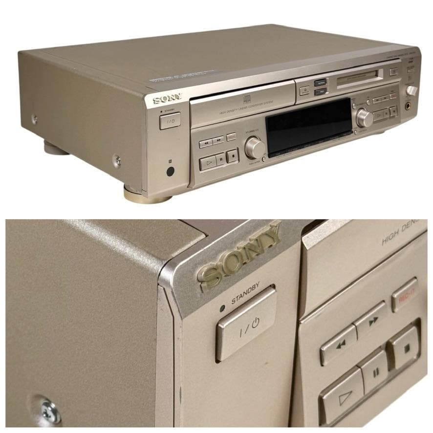 SONY MXD-D40 CDプレーヤー/MDレコーダー 一体型デッキ MDLP