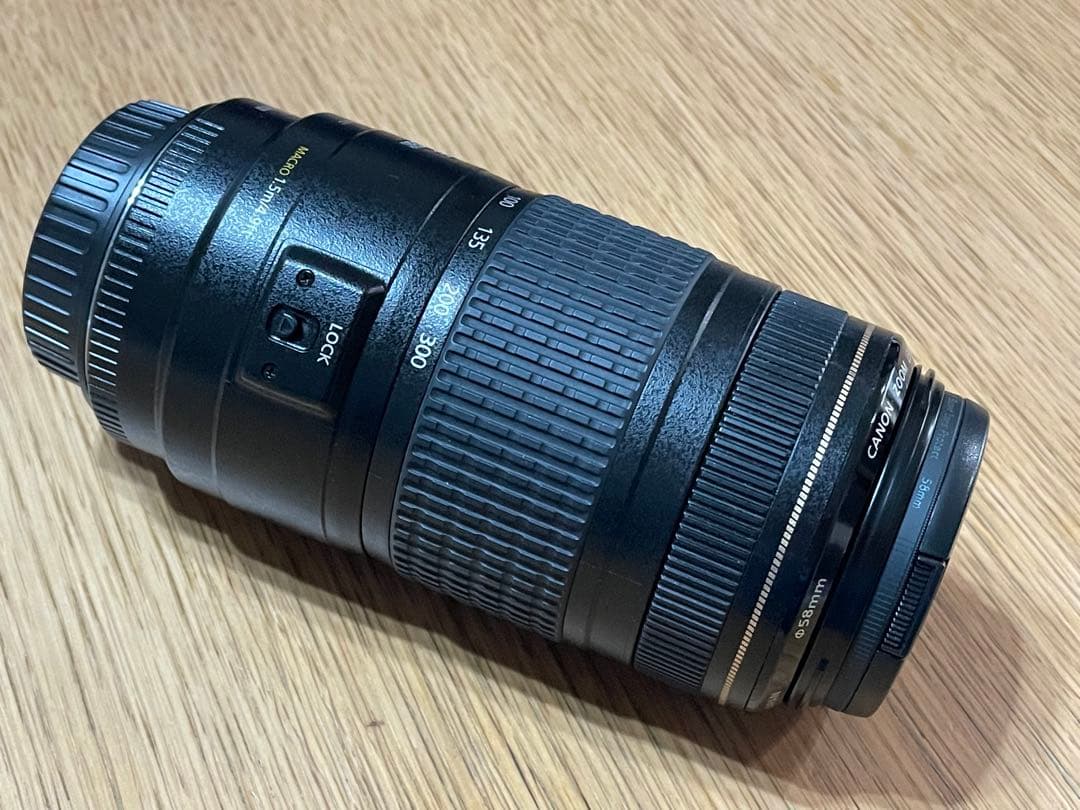 Canon EF70-300mm F4-5.6 IS USM レンズプロテクタ付