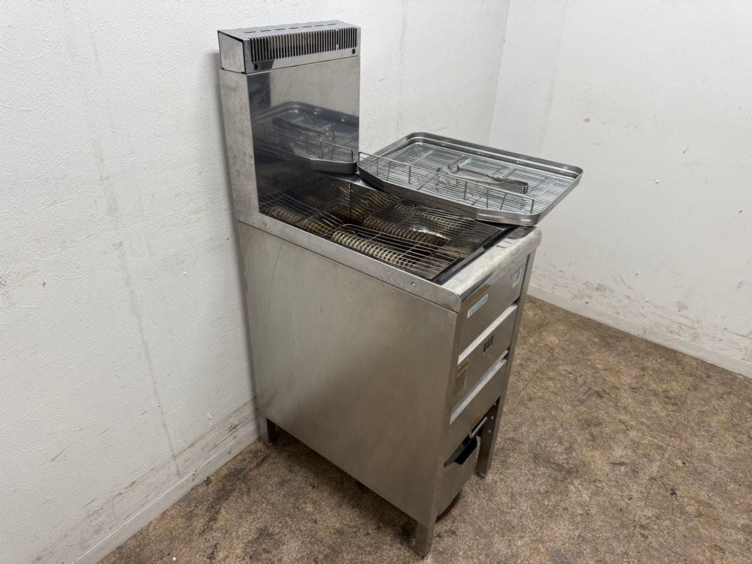 タニコー　ガスフライヤー　都市ガス　２０１８年製　厨房　飲食店　TGFL-35C
