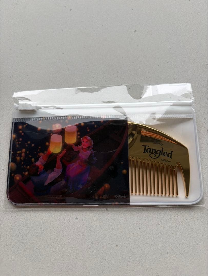 【希少新品】ラブクロムディズニー ラプンツェル K24GPツキ ゴールド コーム