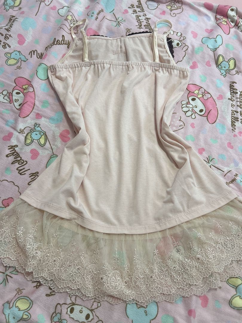 axes femme♡ビッグリボンキャミソール美品.希少.y2k