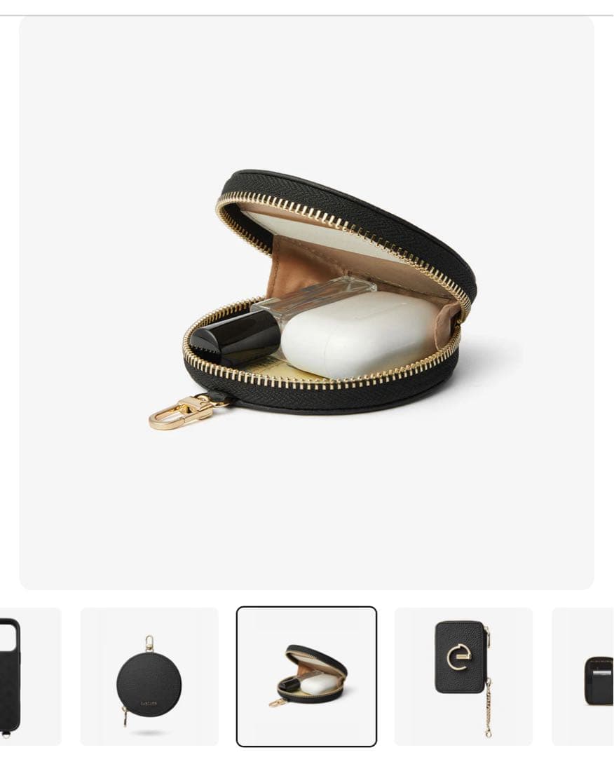 CUSTYPE iPhone 13 スマホケース　財布&ポーチ　ショルダー付き