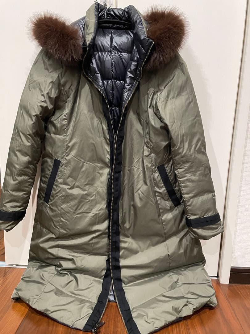 ランバンオンブルー　ダウンコート　リバーシブル　38