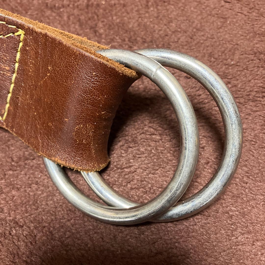 R★HTC ベルト　34 スタッズ　ターコイズ　ブラウン