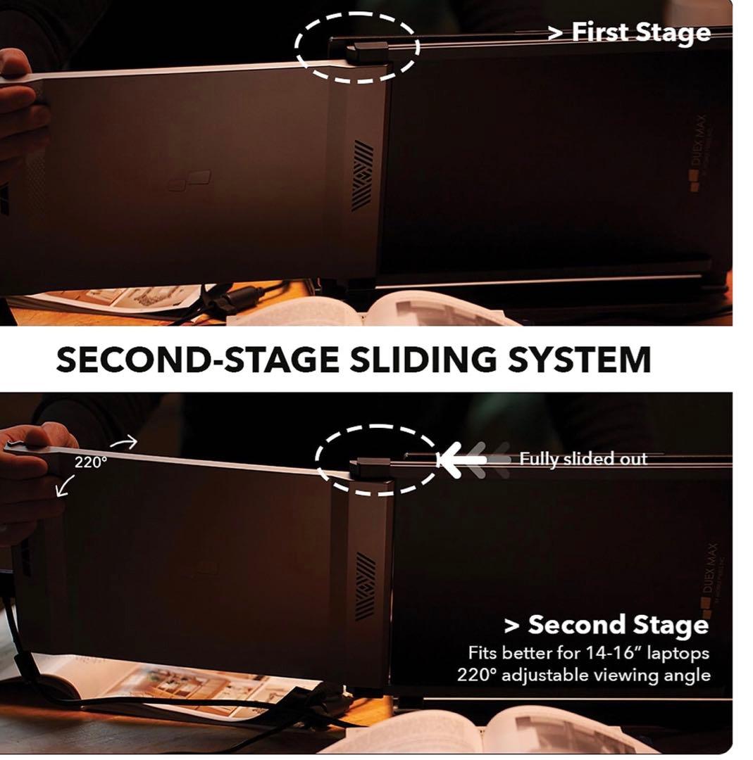 Duex Max デュアルモバイルモニター ディスプレイ | 14.1インチ