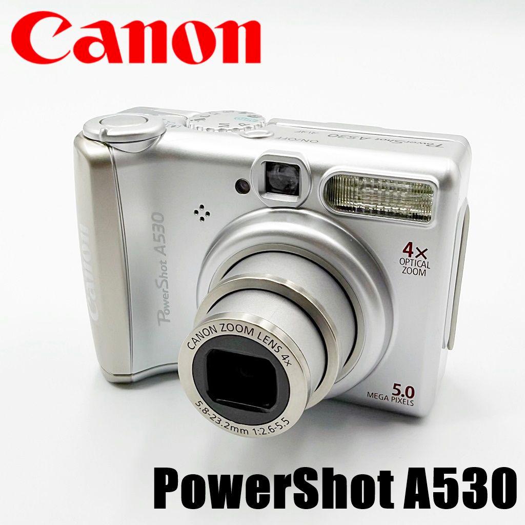 【美品】キヤノン PowerShot A530 コンデジ カメラ 中古